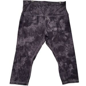 Lululemon Align Crop Leggings Diamond Dyed High Rise Yoga‎ Pants